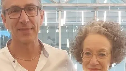 Sergio Palla e la sorella Roberta