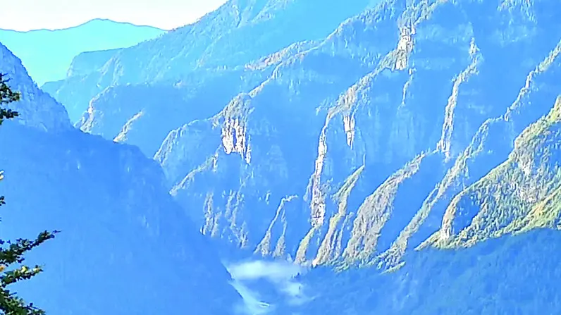 Un’immagine della Val Cortella