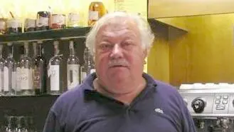 Carlo Conz gestore del ristorante omonimo sul piazzale della stazione
