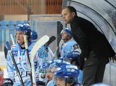 La panchina dell'Hockey Cortina