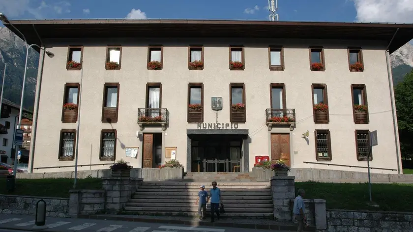 Il municipio di San Vito di Cadore
