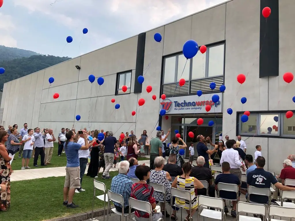 Un "Familty day", la giornata dedicata alle famiglie dei lavoratori, alla Technowrapp di Fonzaso