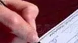 - Persi due assegni