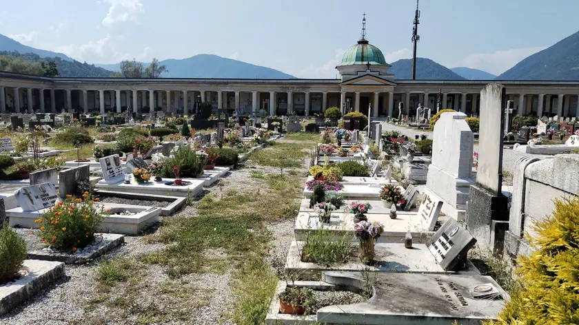 Il cimitero monumentale di Feltre: parte l'operazione di diserbo