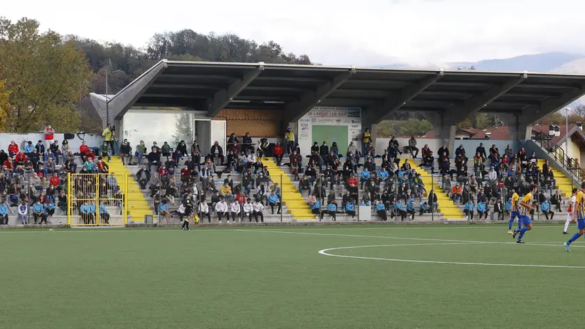 Lo stadio di Sedico