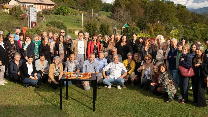 Foto di gruppo per la festa dei 50 anni della Neurologia di Feltre