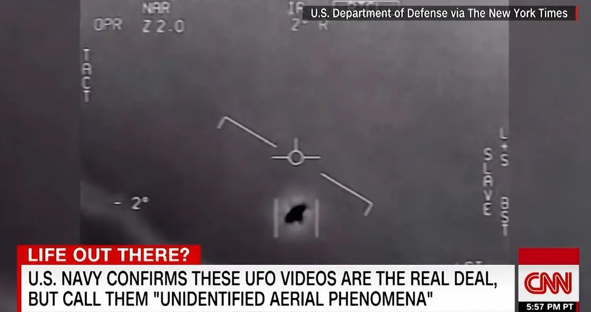 Il filmato della Marina Usa con l’oggetto non identificato simile a quello visto a Calalzo