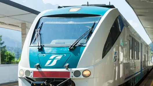 stefano da rin puppel - perona - calalzo di cadore - arrivo del primo treno abilitato al trasporto biciclette