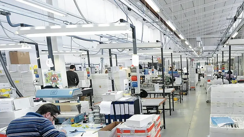 Lavoratori alla Marchon di Puos d’Alpago