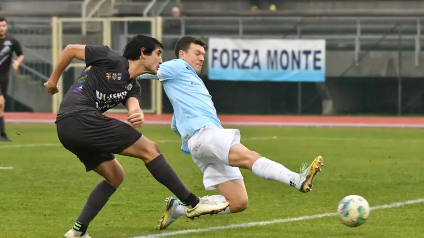 Sebastiano Svidercoschi in azione a Montebelluna (Foto di Beppe De Zanet)