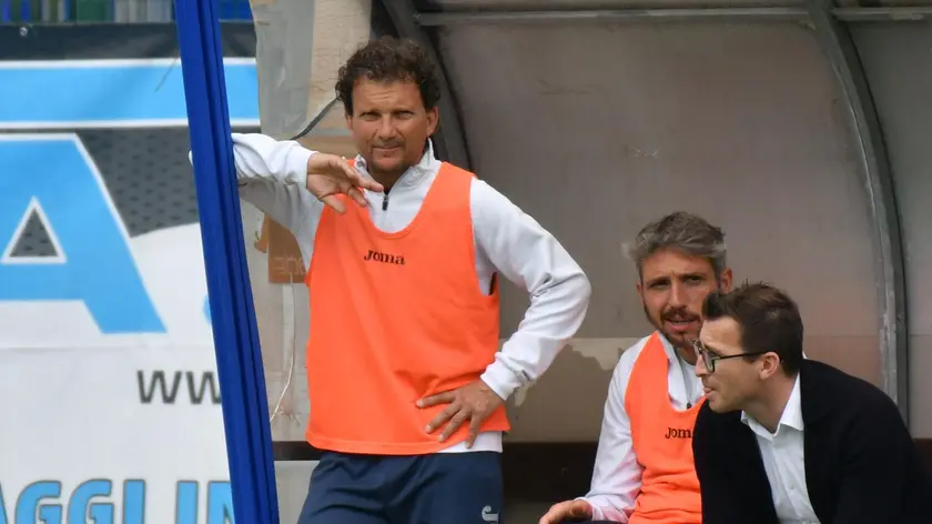 L'allenatore Diego Zanin