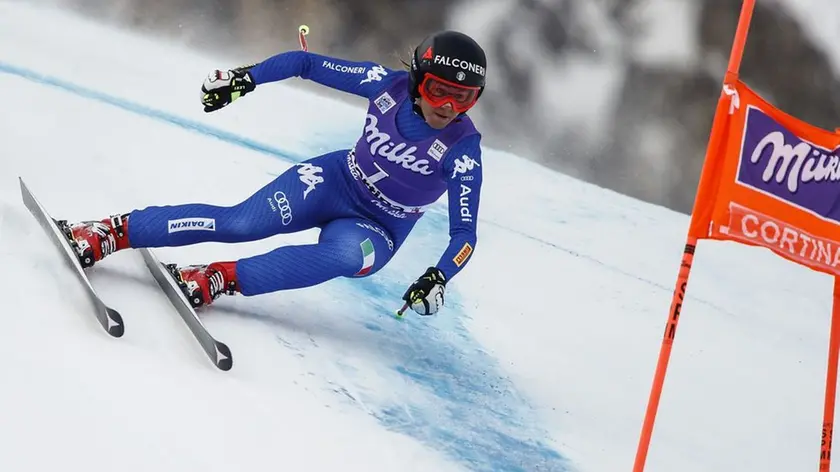 Ski World Cup 2017/2018, Cortina (ITA), 19/01/2018, Sofia Goggia (ITA), Photo by Gabriele Facciotti, Pentaphoto