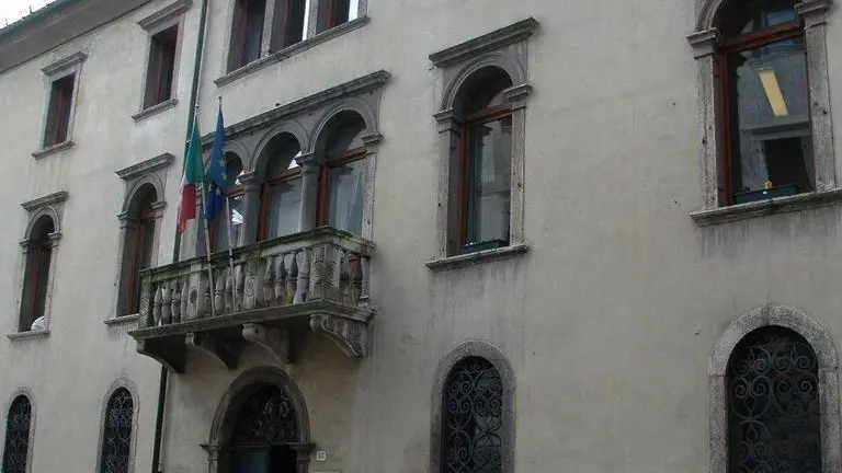 La sede del Centro Servizi Amministrativi, l'ex Provveditorato di Belluno