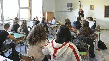 Studenti durante una lezione