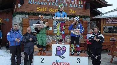 Il podio femminile