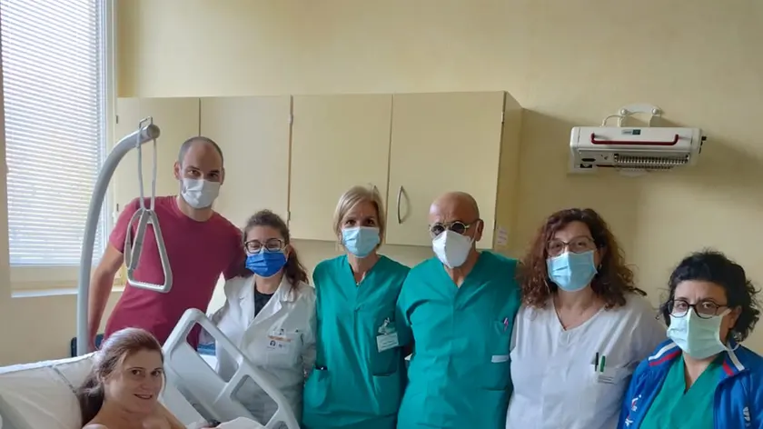 La prima donatrice di placenta all'ospedale di Feltre