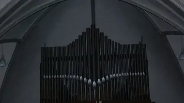 L’organo della chiesa parrocchiale di Pieve di Livinallongo