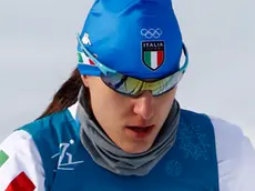 Olympics Winter Games PyeongChang 2018. Italy's Sara Pellegrini during a warm up round of the Ladies 7,5 Km + 7,5 Km Skiathlon, Alpensia Cross Country Skiing Centre (KOR), 10/02/2018 Photo: Pentaphoto/Giovanni Auletta