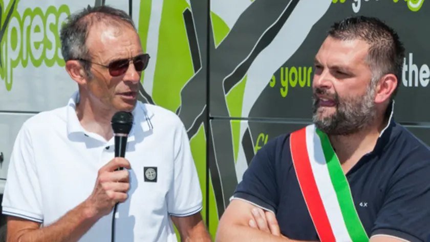 stefano da rin puppel - perona - calalzo di cadore - arrivo del primo treno abilitato al trasporto biciclette larese - ciotti maria antonia - baggio tiziano - de carlo luca