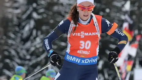 BMW IBU WORLD CUP PURSUIT 10 KM WOMEN E 12,5 KM MAN. Lisa Vitozzi (ita).Anterselva 23/01/2016