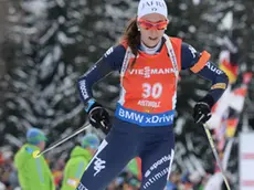 BMW IBU WORLD CUP PURSUIT 10 KM WOMEN E 12,5 KM MAN. Lisa Vitozzi (ita).Anterselva 23/01/2016