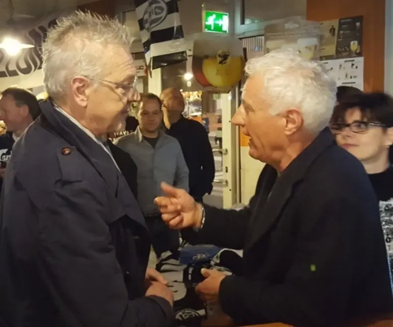 Stefano Tacconi e Antonio Tormen, compagni ai tempi del Livorno