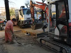 Lavori in Via Feltre