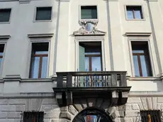 Palazzo Piloni, sede della Provincia di Belluno, senza le bandiere esposte - Palazzo Piloni sede dell'ente