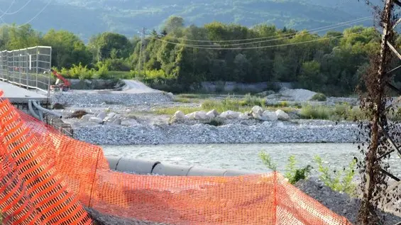 Durante i lavori di allargamento del ponte di Bribano è stato ritrovato un ordigno della seconda guerra mondiale insploso