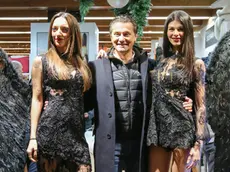 Stefano Da Rin Puppel - Perona - Cortina d'Ampezzo - Fashion Night - Il Sindaco Gianpietro Ghedina con i suoi "angeli" al Top Store