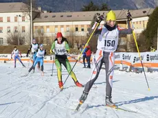 COMPETIZIONE DI SCI NORDICO. prigol eleonora