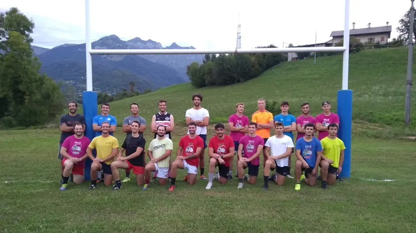 Il Rugby Feltre al primo giorno di preparazione