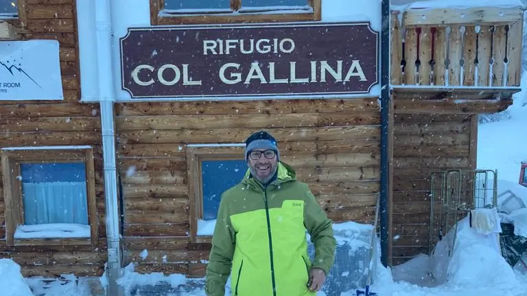 Raniero Campigotto, rifugista di Cortina