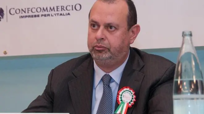 All'hotel Piol di Limana, assemblea annuale dell'associazione dei commercianti 50 e più. Franco De bortoli