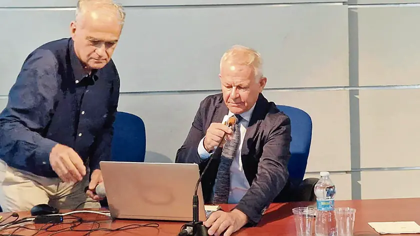 Carlo Doglioni con Graziano Ferrari