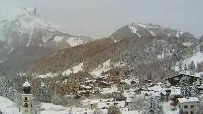 Neve anche in val di Zoldo