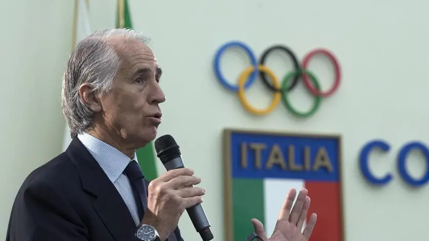 President of the Italian National Olympic Committee (CONI) Giovanni Malago' during a meeting in Rome, 20 November 2017. ANSA/MAURIZIO BRAMBATTI