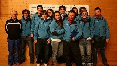 La squadra Giovani di sci alpino