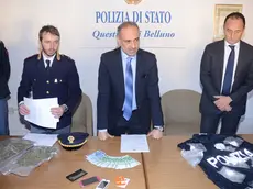 La droga sequestrata domenica sera