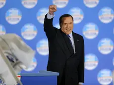 07/02/2013 Roma, campagna elettorale di Silvio Berlusconi per le elezioni politiche 2013