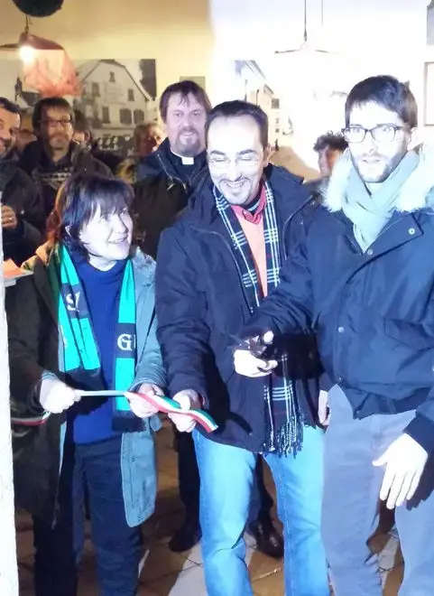 Il taglio del nastro del club dell'Union Ripa Fenadora