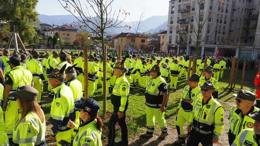 Alpini volontari della Protezione civile