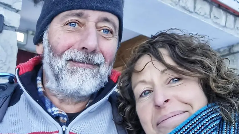 Il gestore Bruno Martini con la moglie Rita Zandonella