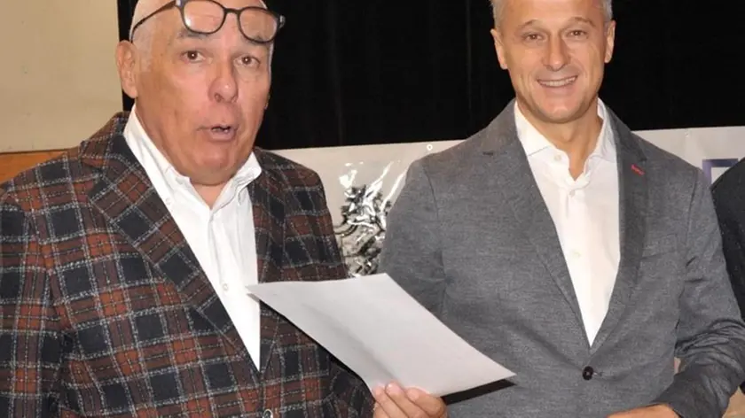 Giovanni Viel con Silvio Fauner