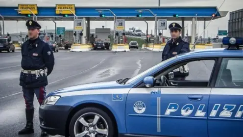 La polizia autostradale