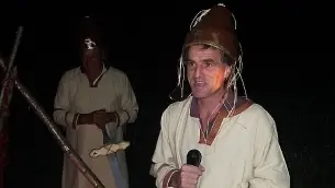 Figuranti in costume da Longorbardi
