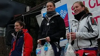 Il podio assoluto femminile