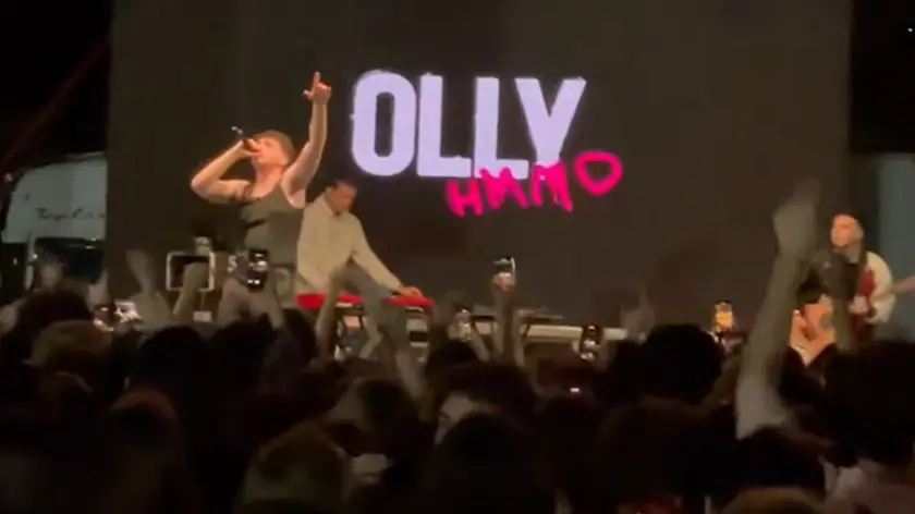 L'esibizione di Olly allo Springo Festival a Villa Montalban venerdì sera