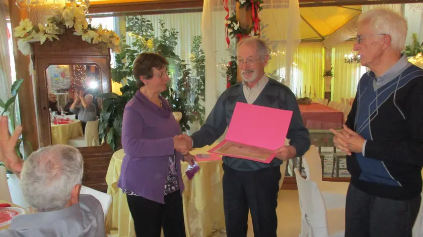 Aurelio De Paoli premiato dalla Pedemontana nel 2019 come "Orticolotore dell'anno"