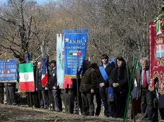 Le autorità presenti al Bosco delle Castagne